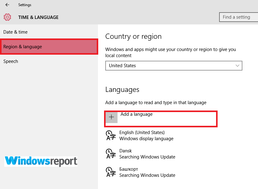windows 10 download language pack manually